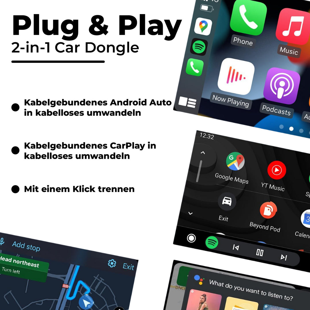 Overview Functions CarMe Premium 2-in-1 Car Dongle