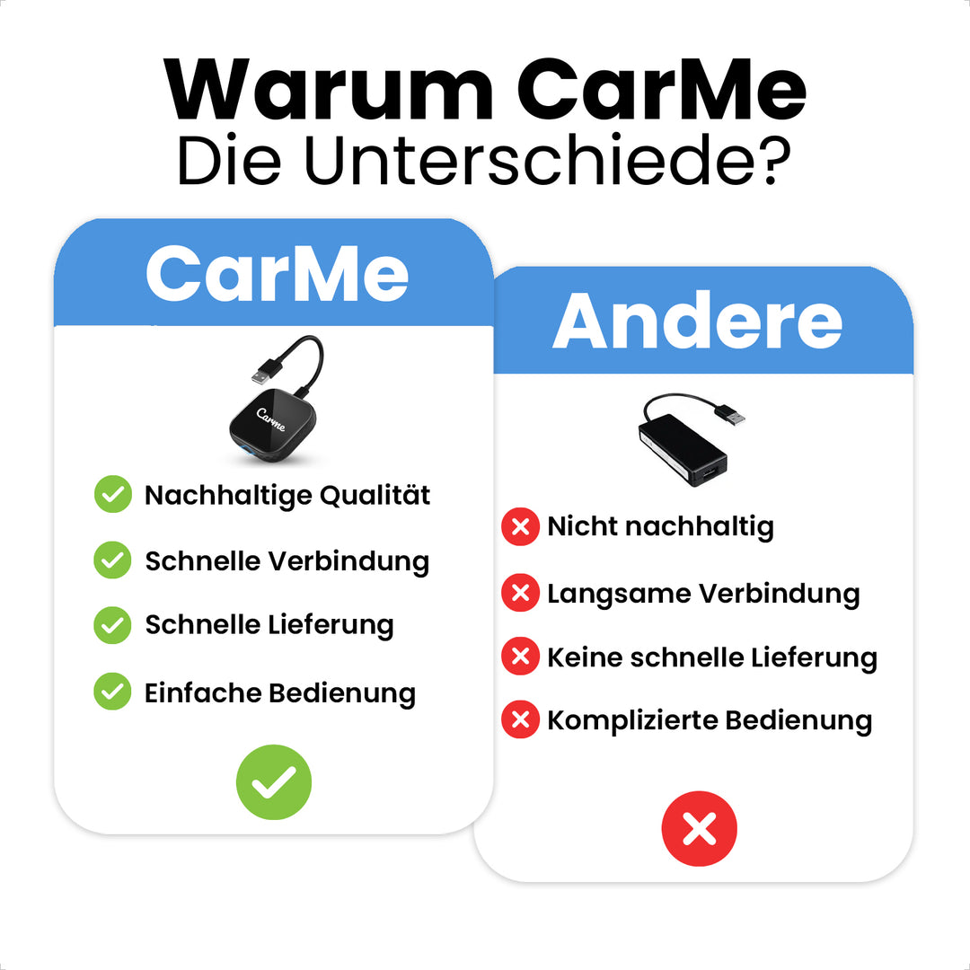 Why Choose For CarMe Premium 2-in-1 CarPlay and Android Auto Dongle
