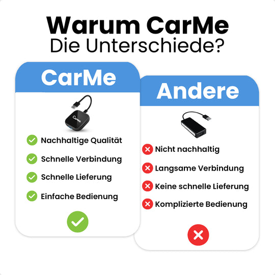 Why Choose For CarMe Premium 2-in-1 CarPlay and Android Auto Dongle