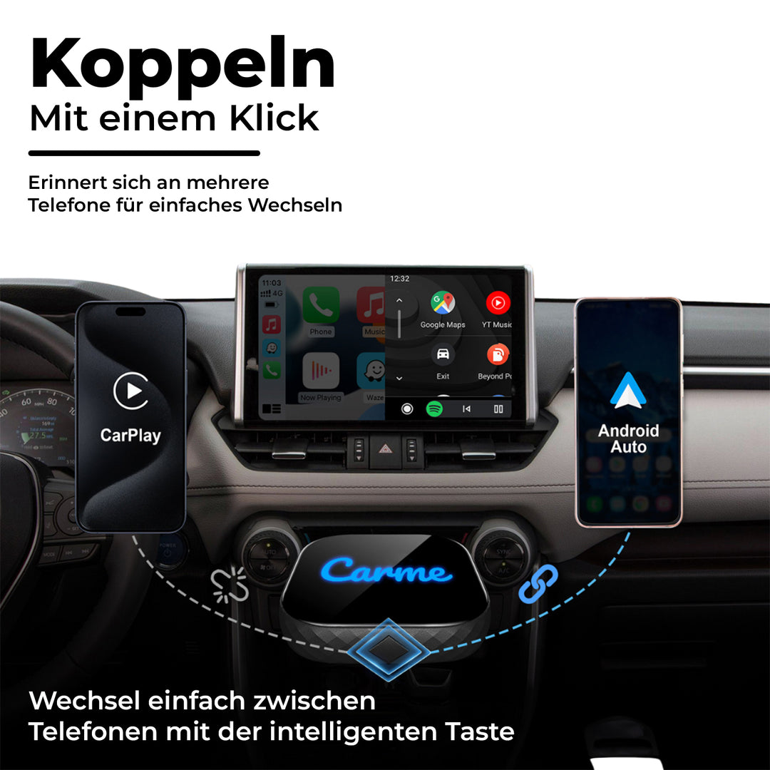 How to Connect with CarMe Premium 2-in-1 Dongle